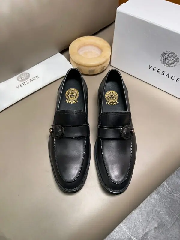 versace cuir chaussures pour homme s_12316a01